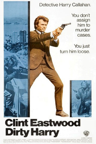 Dirty Harry Movie Poster Print