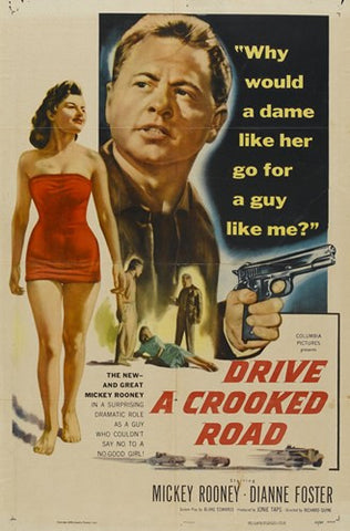 Drive a Crooked Road Movie Poster Print