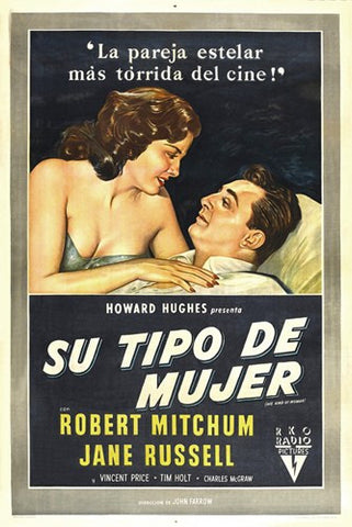 His Kind of Woman Movie Poster Print