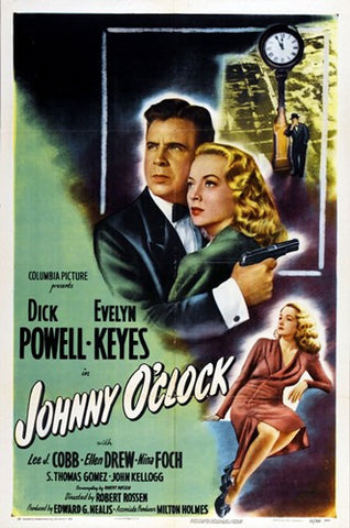 Johnny O Clock Movie Poster Print