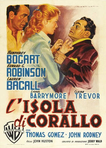 Key Largo Movie Poster Print