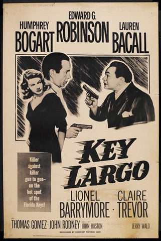 Key Largo Movie Poster Print
