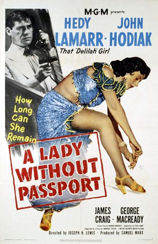 Lady Without Passport Movie Poster Print