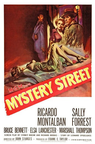 Mystery Street Movie Poster Print
