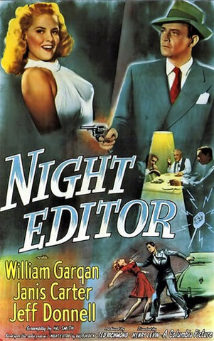 Night Editor Movie Poster Print