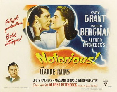 Notorious Movie Poster Print