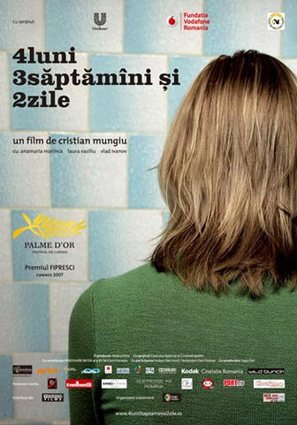 4 Months, 3 Weeks, and 2 Days Movie Poster Print