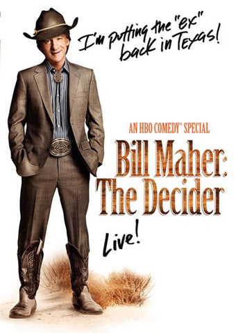 Bill Maher: The Decider Movie Poster Print