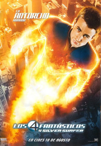 Fantastic Four: Rise of the Silver Surfer Movie Poster Print