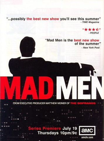 Mad Men (TV) Movie Poster Print