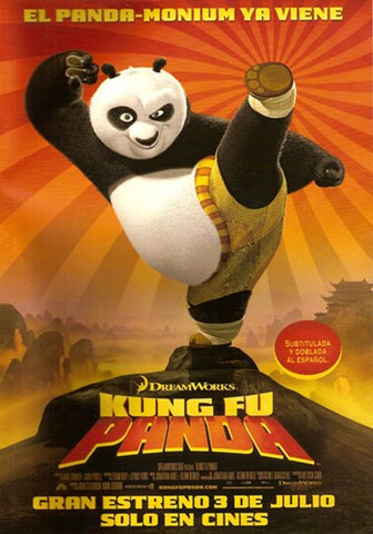 Kung Fu Panda Movie Poster Print