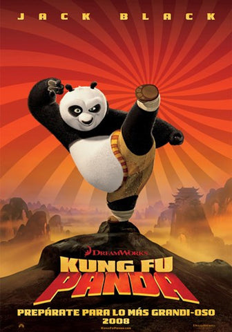 Kung Fu Panda Movie Poster Print