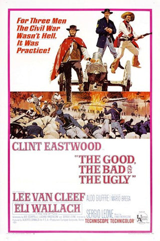 he Good, The Bad, and the Ugly Movie Poster Print
