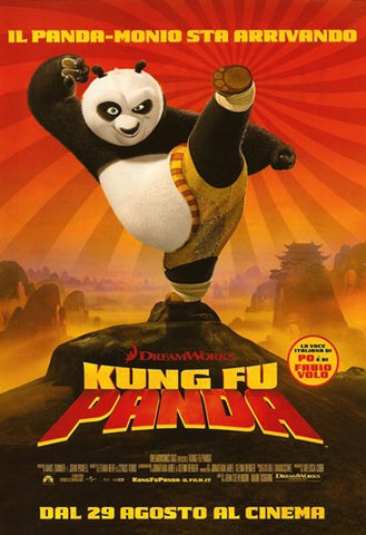 Kung Fu Panda Movie Poster Print