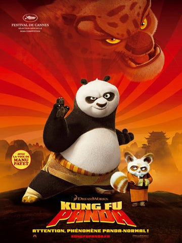 Kung Fu Panda Movie Poster Print
