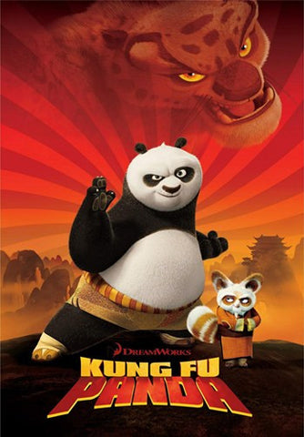 Kung Fu Panda Movie Poster Print