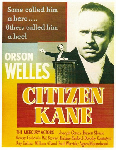 Citizen Kane Movie Poster Print