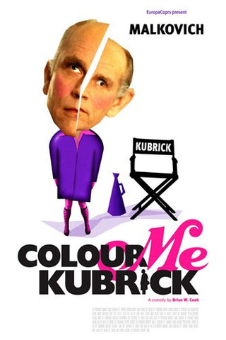 Colour Me Kubrick Movie Poster Print