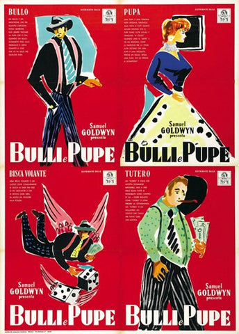 Guys and Dolls Movie Poster Print
