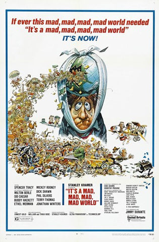 It's a Mad Mad Mad Mad World Movie Poster Print