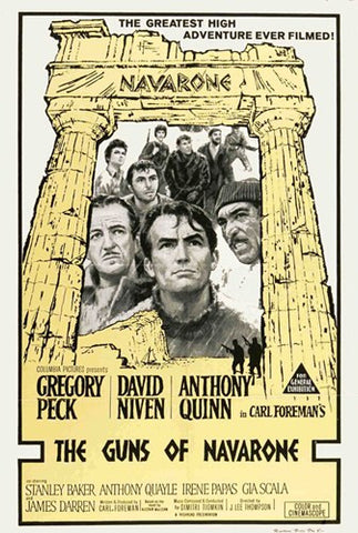Guns of Navarone Movie Poster Print