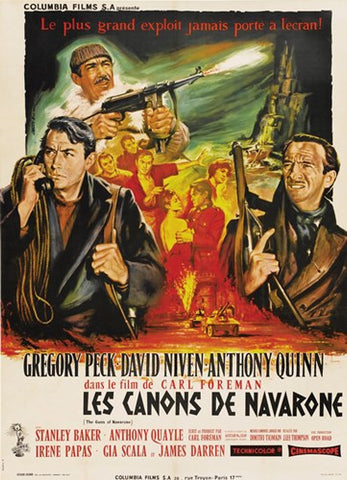 Guns of Navarone Movie Poster Print
