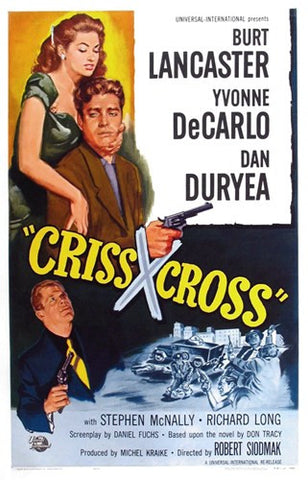 Criss Cross Movie Poster Print