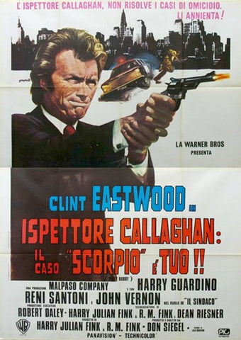 Dirty Harry Movie Poster Print