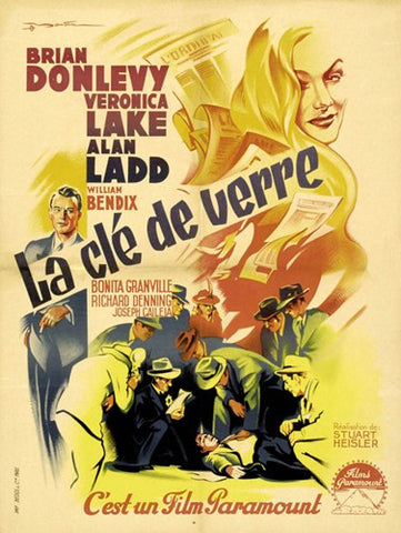 Glass Key Movie Poster Print