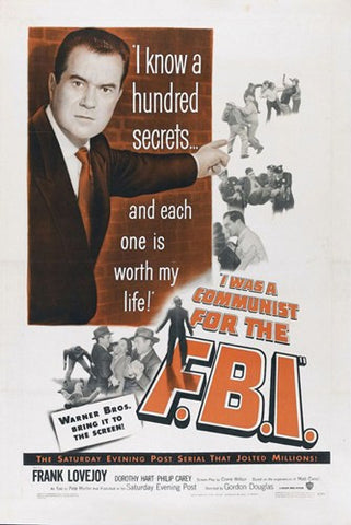 I Was a Communist for the FBI Movie Poster Print