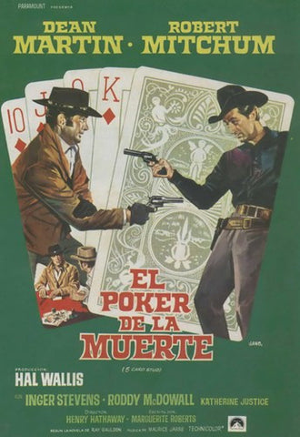 5 Card Stud Movie Poster Print
