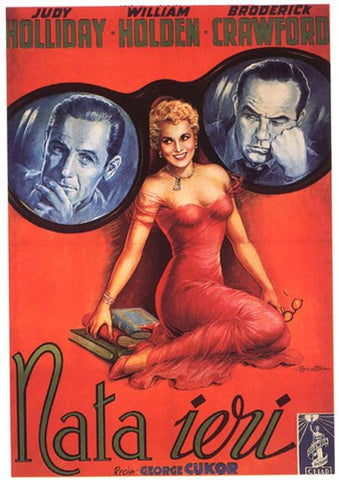 Born Yesterday Movie Poster Print