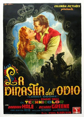 Lorna Doone Movie Poster Print