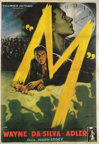 M Movie Poster Print