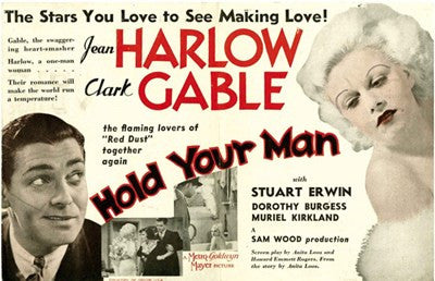 Hold Your Man Movie Poster Print