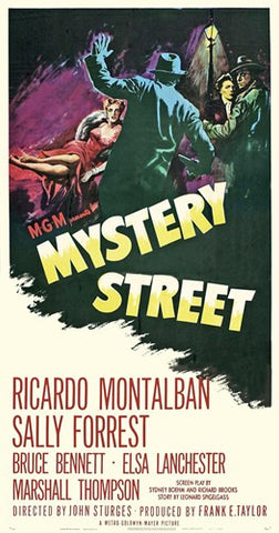 Mystery Street Movie Poster Print