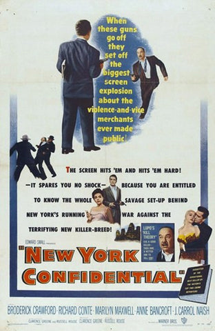 New York Confidential Movie Poster Print
