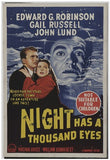 Night Has a Thousand Eyes Movie Poster Print