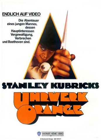 A Clockwork Orange Movie Poster Print