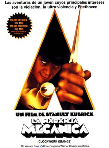 A Clockwork Orange Movie Poster Print