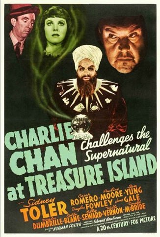 Charlie Chan at Treasure Island Movie Poster Print