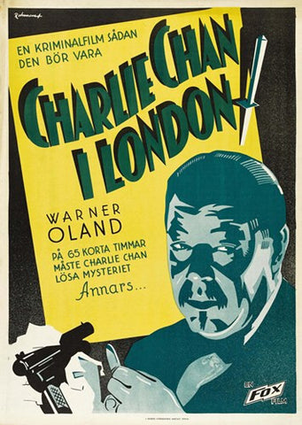 Charlie Chan in London Movie Poster Print