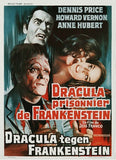 Dracula Prisoner of Frankenstein/Werewolf's Shadow Movie Poster Print