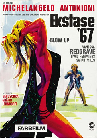 Blow Up Movie Poster Print