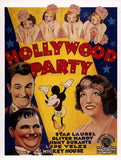 Hollywood Party Movie Poster Print