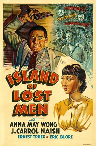 Island of Lost Men Movie Poster Print