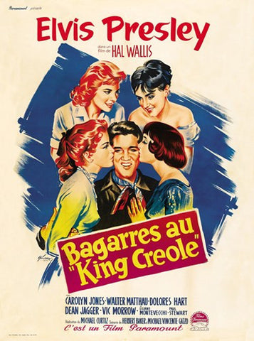 King Creole Movie Poster Print