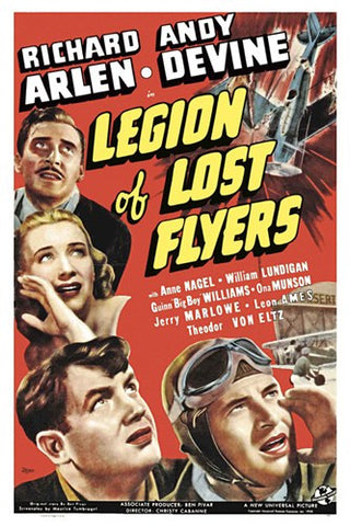 Legion of Lost Flyers Movie Poster Print
