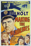 Making the Headlines Movie Poster Print