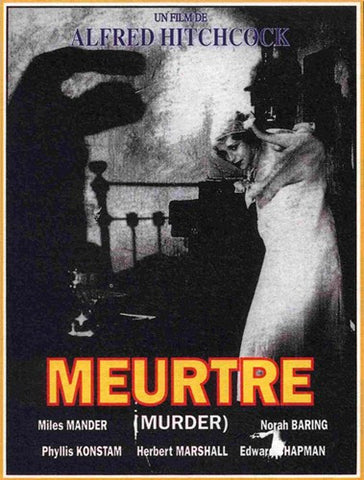 Murder! Movie Poster Print